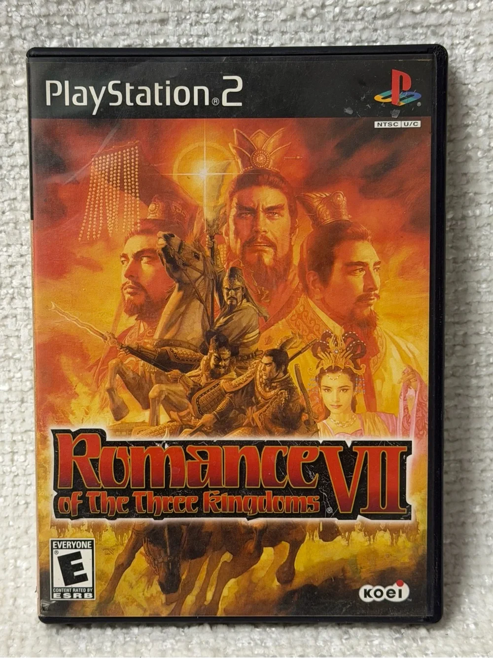 Romance Of The Three Kingdoms VII PlayStation 2 PS2 Complete